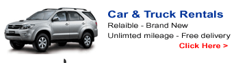 udon car and truck rental or hire